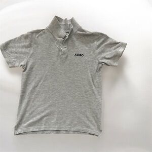 Aeropostale Kids Light Gray Polo Shirt